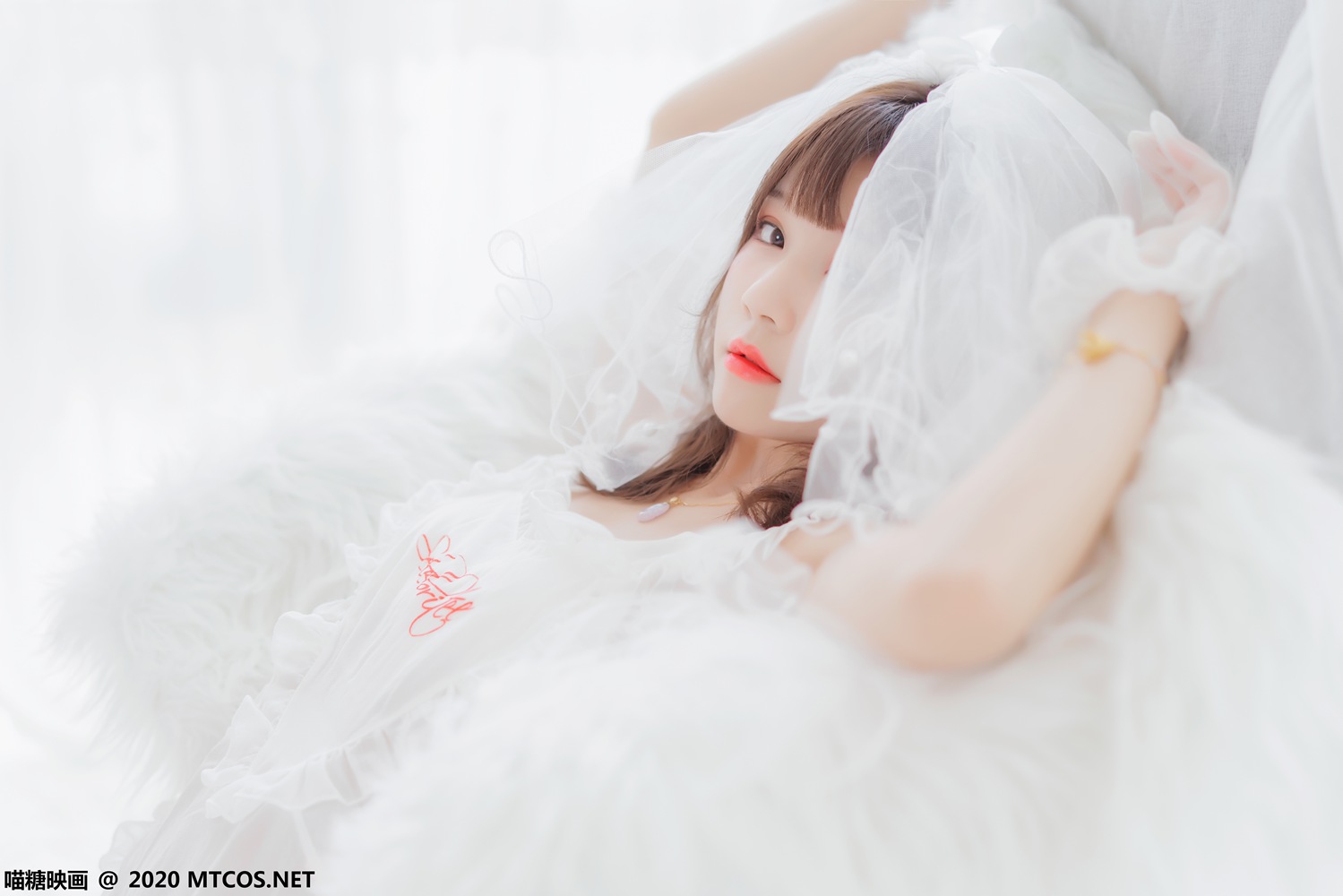 图片[23]-[喵糖映画] VOL.186 纯白轻纱 在线浏览 – 速更版-美库