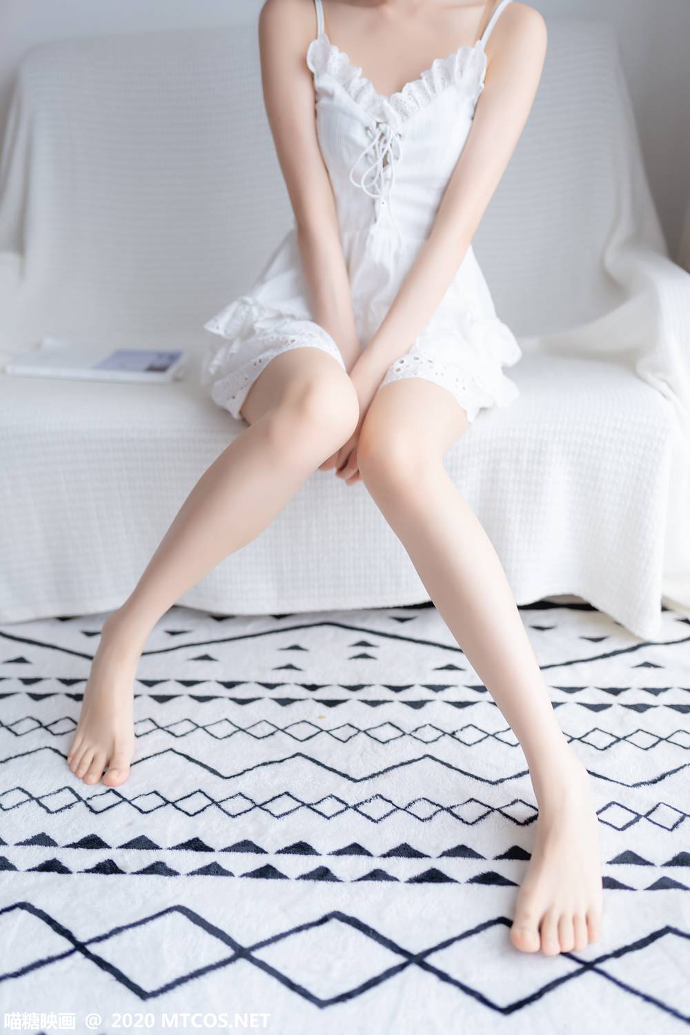 图片[22]-[喵糖映画] VOL.187 白裙少女 在线浏览 – 速更版-美库