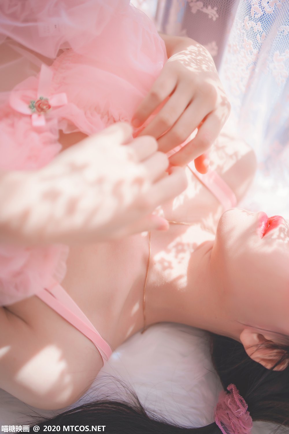 图片[16]-[喵糖映画] VOL.189 粉系轻纱 在线浏览 – 速更版-美库