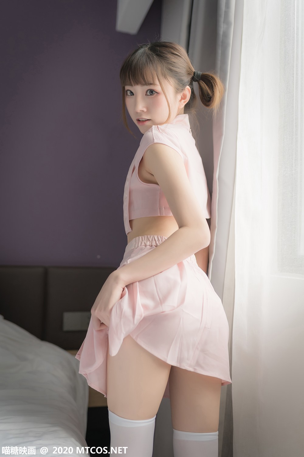 图片[22]-[喵糖映画] VOL.188 粉色团子 在线浏览 – 速更版-美库