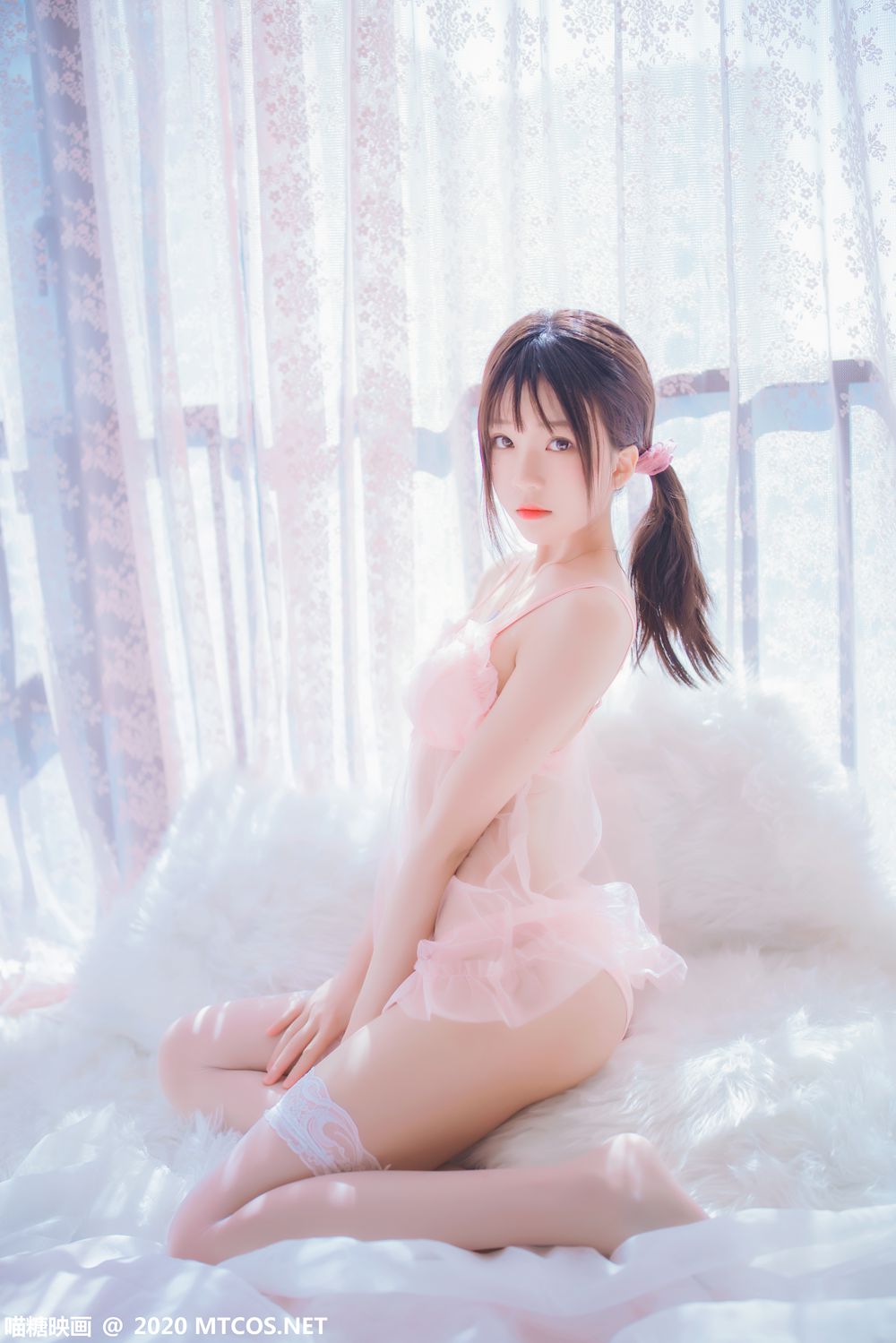 图片[21]-[喵糖映画] VOL.189 粉系轻纱 在线浏览 – 速更版-美库