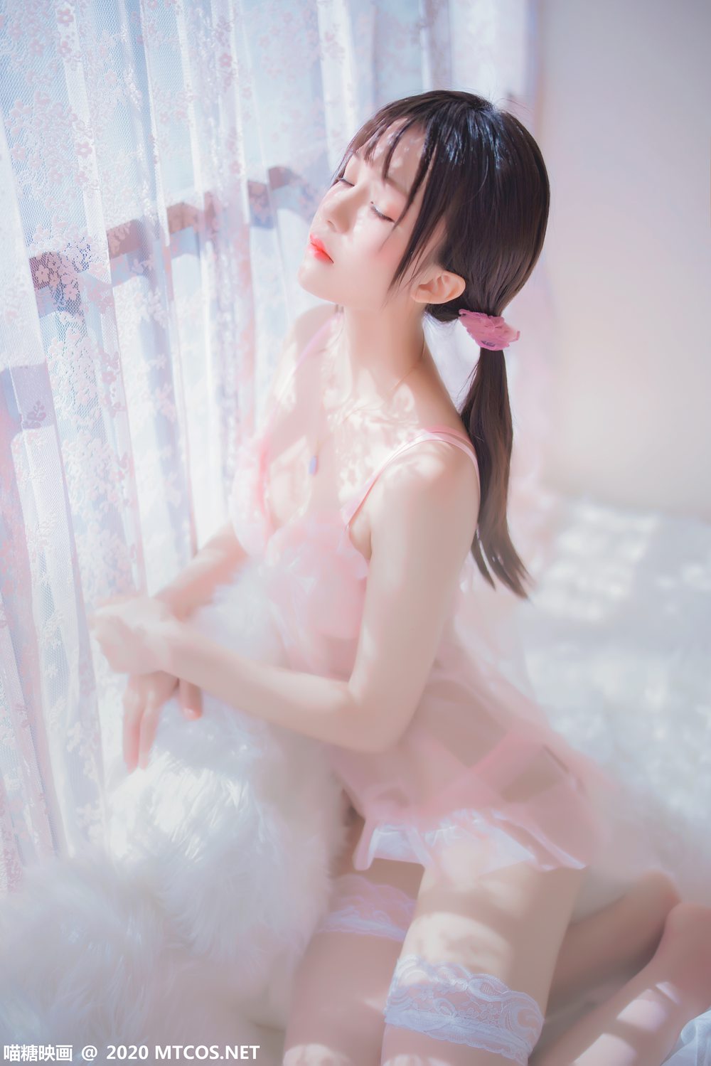 图片[23]-[喵糖映画] VOL.189 粉系轻纱 在线浏览 – 速更版-美库
