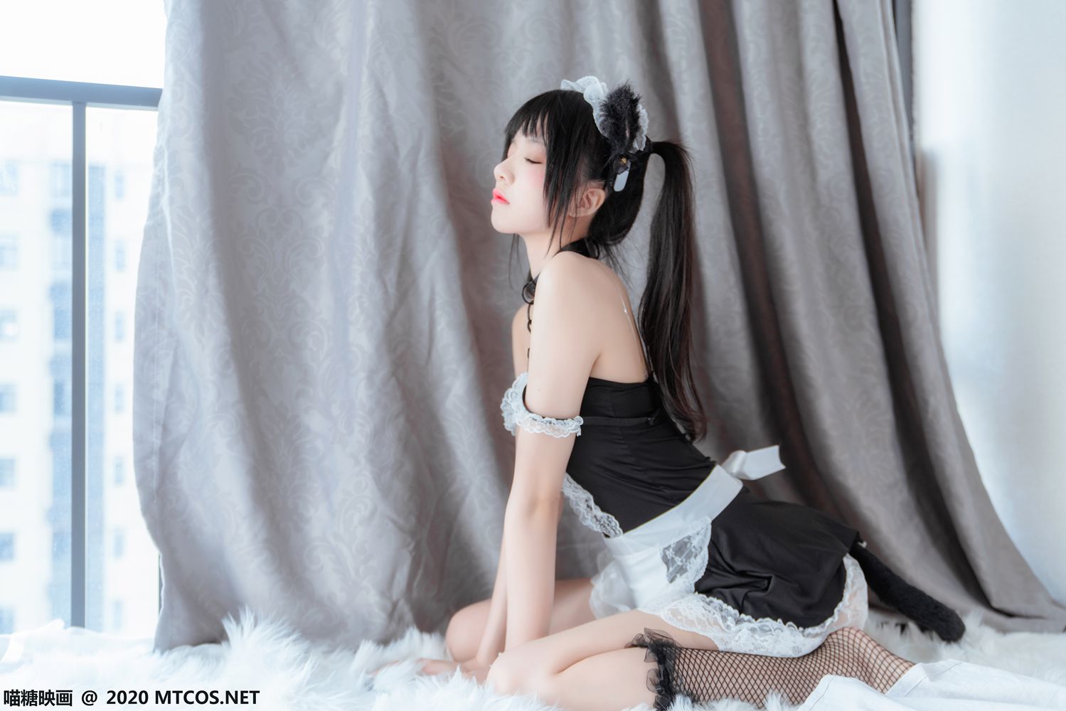 图片[14]-[喵糖映画] VOL.192 黑猫女仆 在线浏览 – 速更版-美库