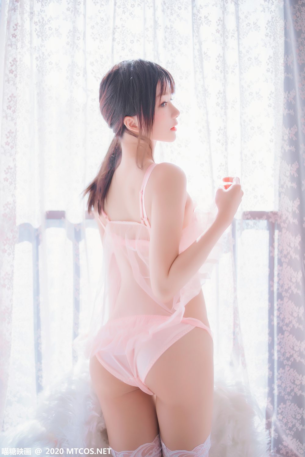 图片[32]-[喵糖映画] VOL.189 粉系轻纱 在线浏览 – 速更版-美库