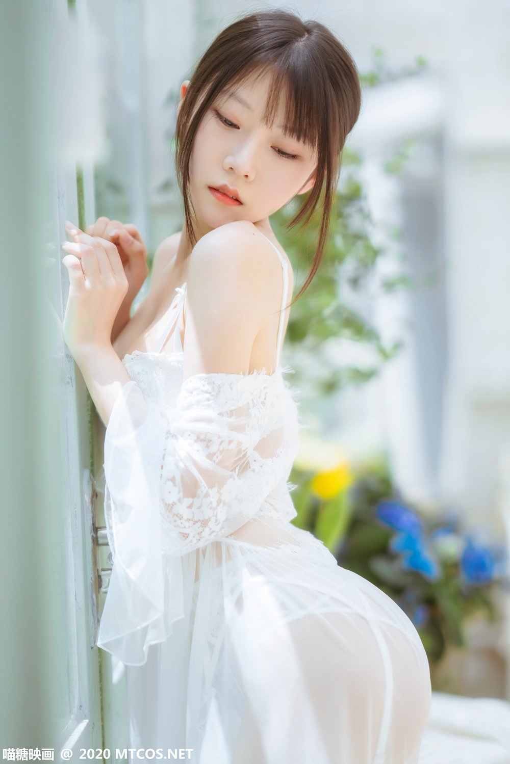 图片[38]-[喵糖映画] VOL.197 白裙轻纱 在线浏览 – 速更版-美库