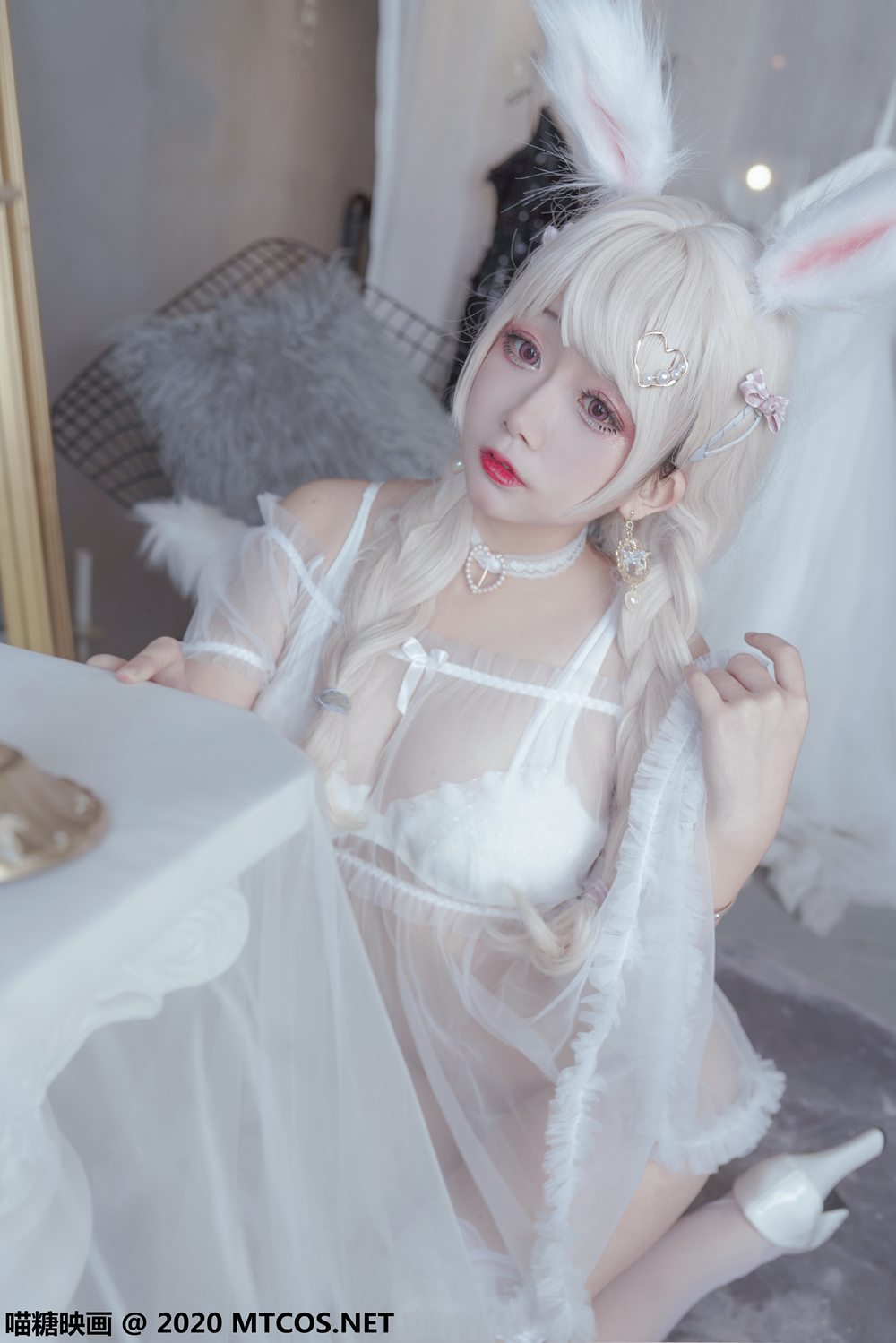 图片[25]-[喵糖映画] VOL.200 黑猫与白兔 在线浏览 – 速更版-美库