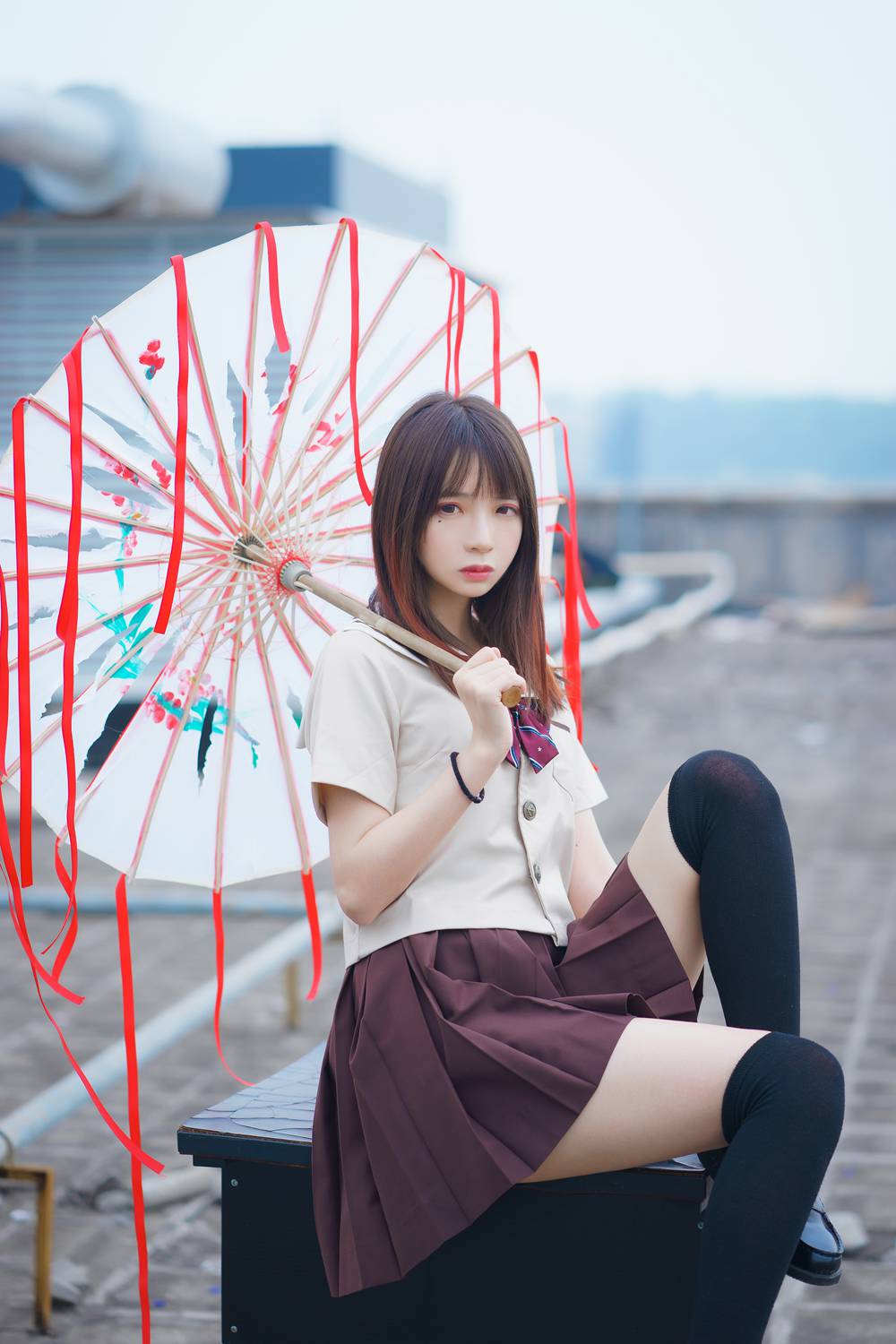 图片[33]-网红Coser@疯猫ss 丝袜狂想曲(伞) 在线浏览 – 速更版-美库