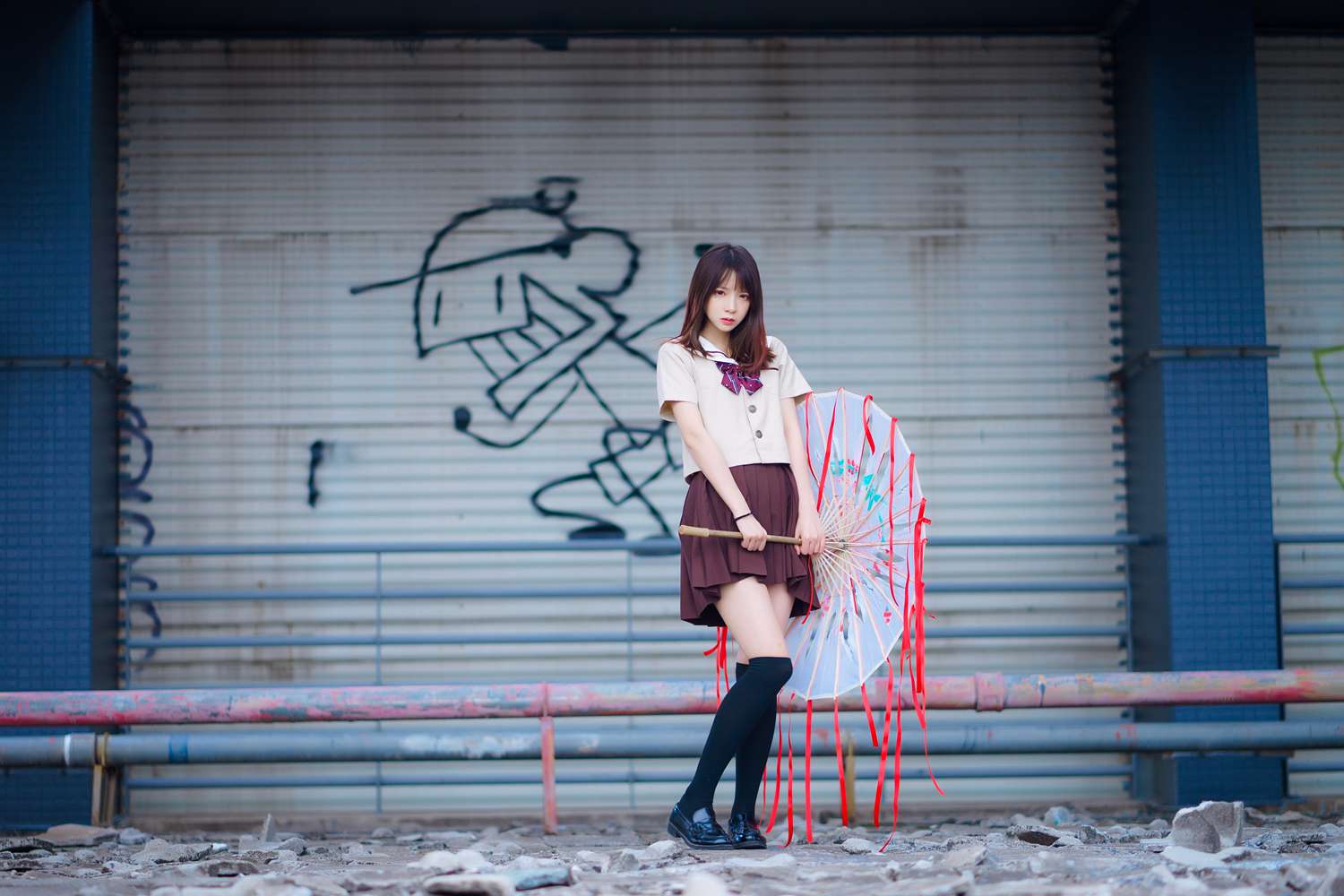 图片[34]-网红Coser@疯猫ss 丝袜狂想曲(伞) 在线浏览 – 速更版-美库