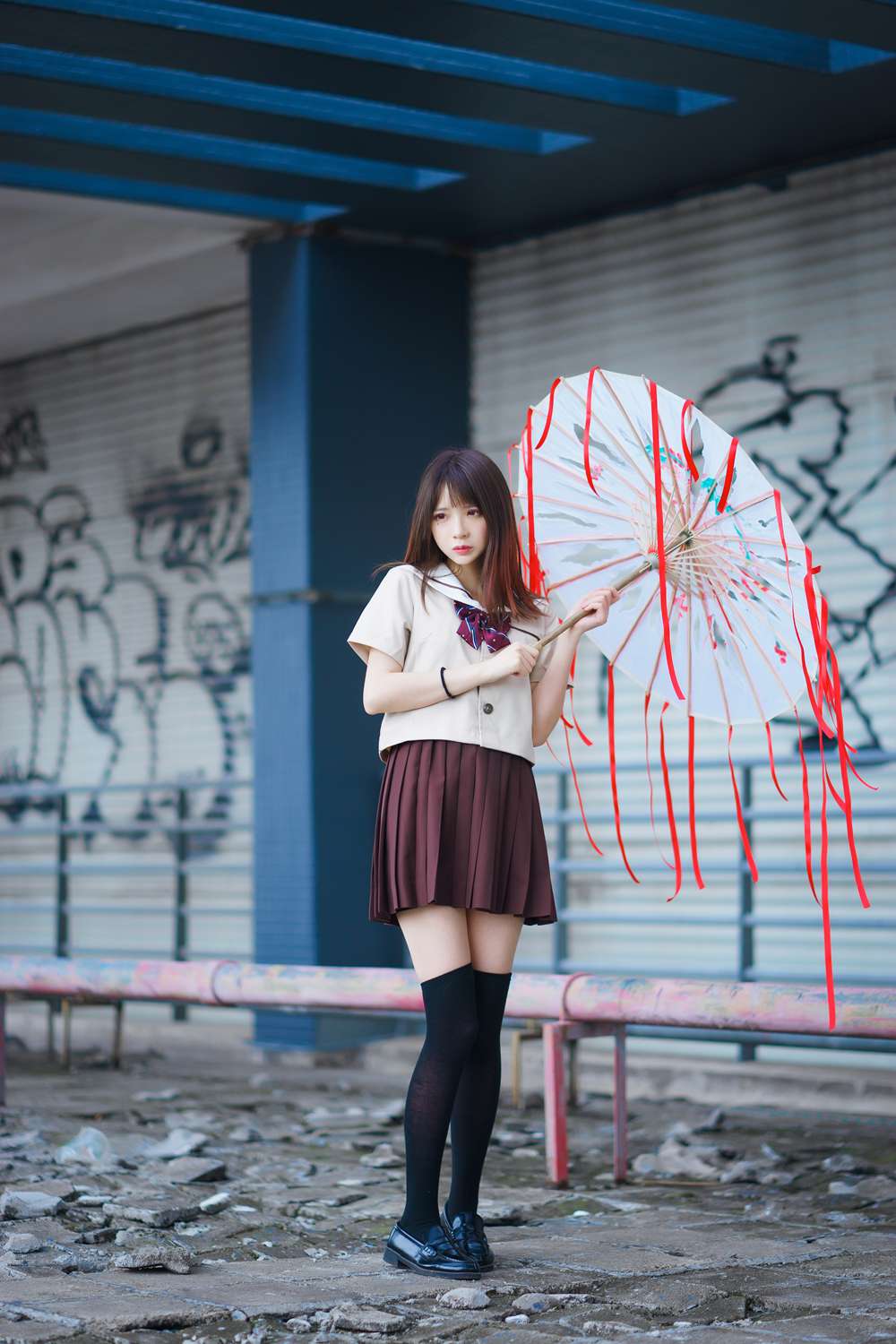 图片[35]-网红Coser@疯猫ss 丝袜狂想曲(伞) 在线浏览 – 速更版-美库