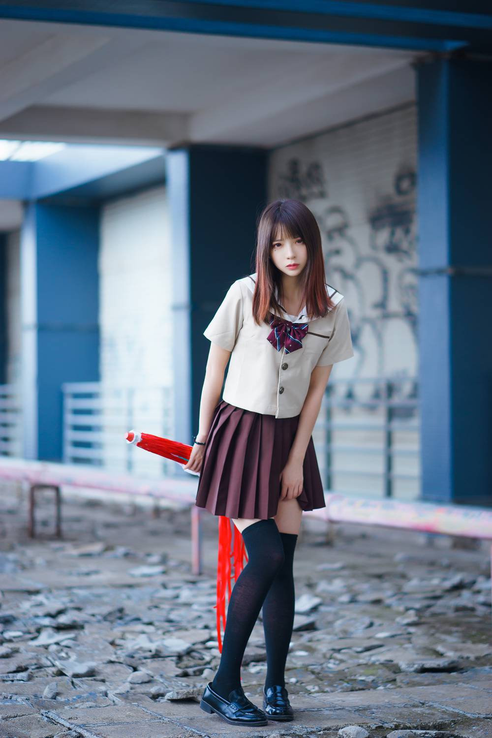 图片[37]-网红Coser@疯猫ss 丝袜狂想曲(伞) 在线浏览 – 速更版-美库