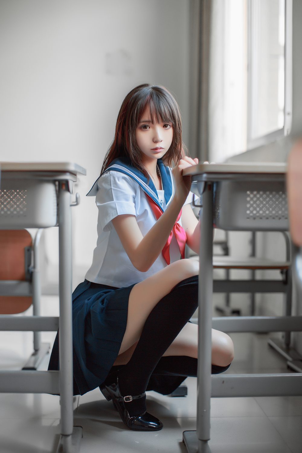图片[35]-网红Coser@疯猫ss 同桌的水手服 在线浏览 – 速更版-美库