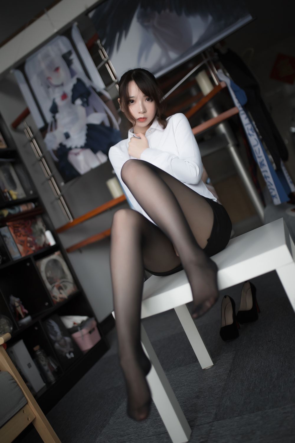 图片[17]-网红Coser@疯猫ss 职业装 在线浏览 – 速更版-美库