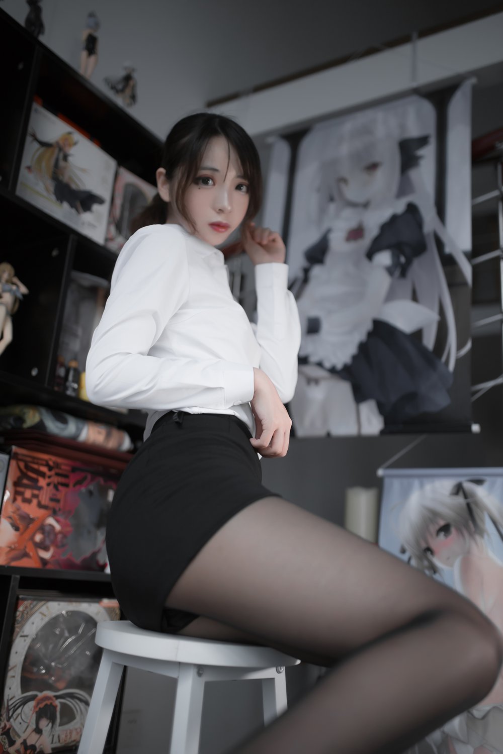 图片[26]-网红Coser@疯猫ss 职业装 在线浏览 – 速更版-美库