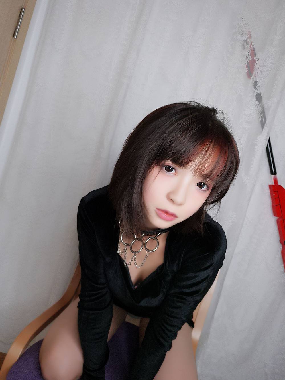 图片[11]-网红Coser@疯猫ss 黑色紧身衣 在线浏览 – 速更版-美库