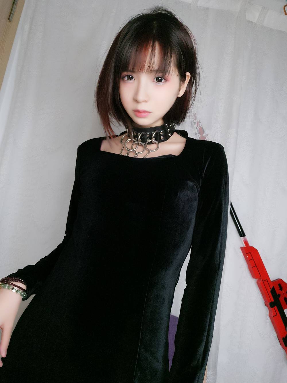 图片[24]-网红Coser@疯猫ss 黑色紧身衣 在线浏览 – 速更版-美库