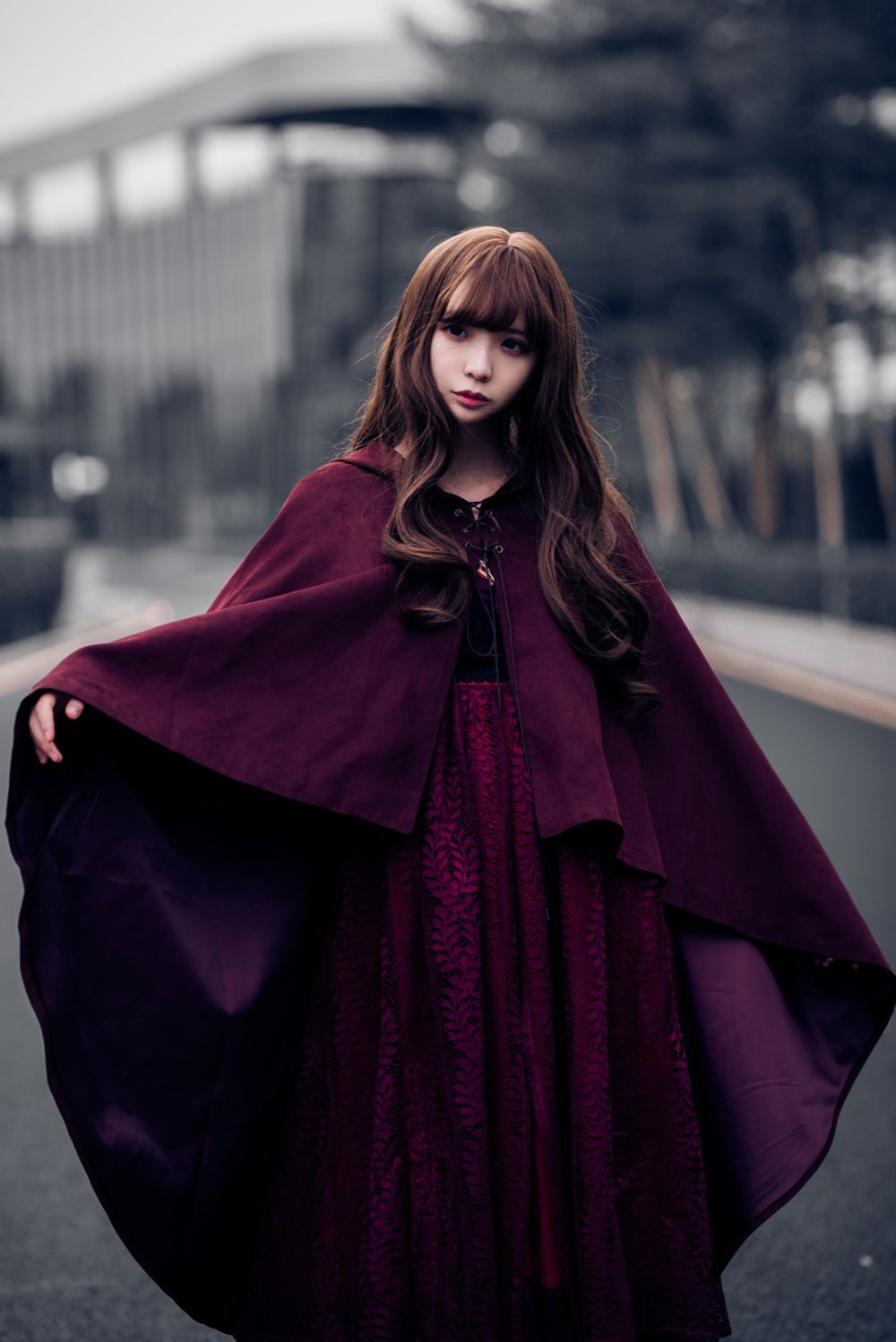 图片[13]-网红Coser@疯猫ss 红色披风 在线浏览 – 速更版-美库