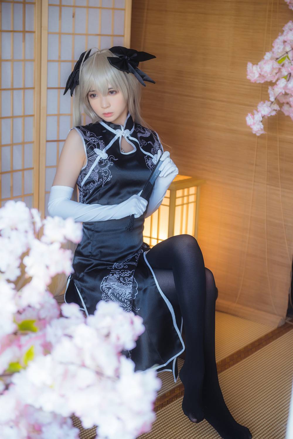 图片[25]-网红Coser@疯猫ss 穹妹旗袍 在线浏览 – 速更版-美库