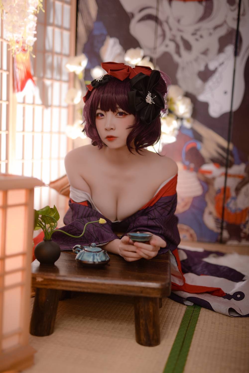 图片[10]-网红Coser@二佐Nisa Fate葛饰北斋 在线浏览 – 速更版-美库