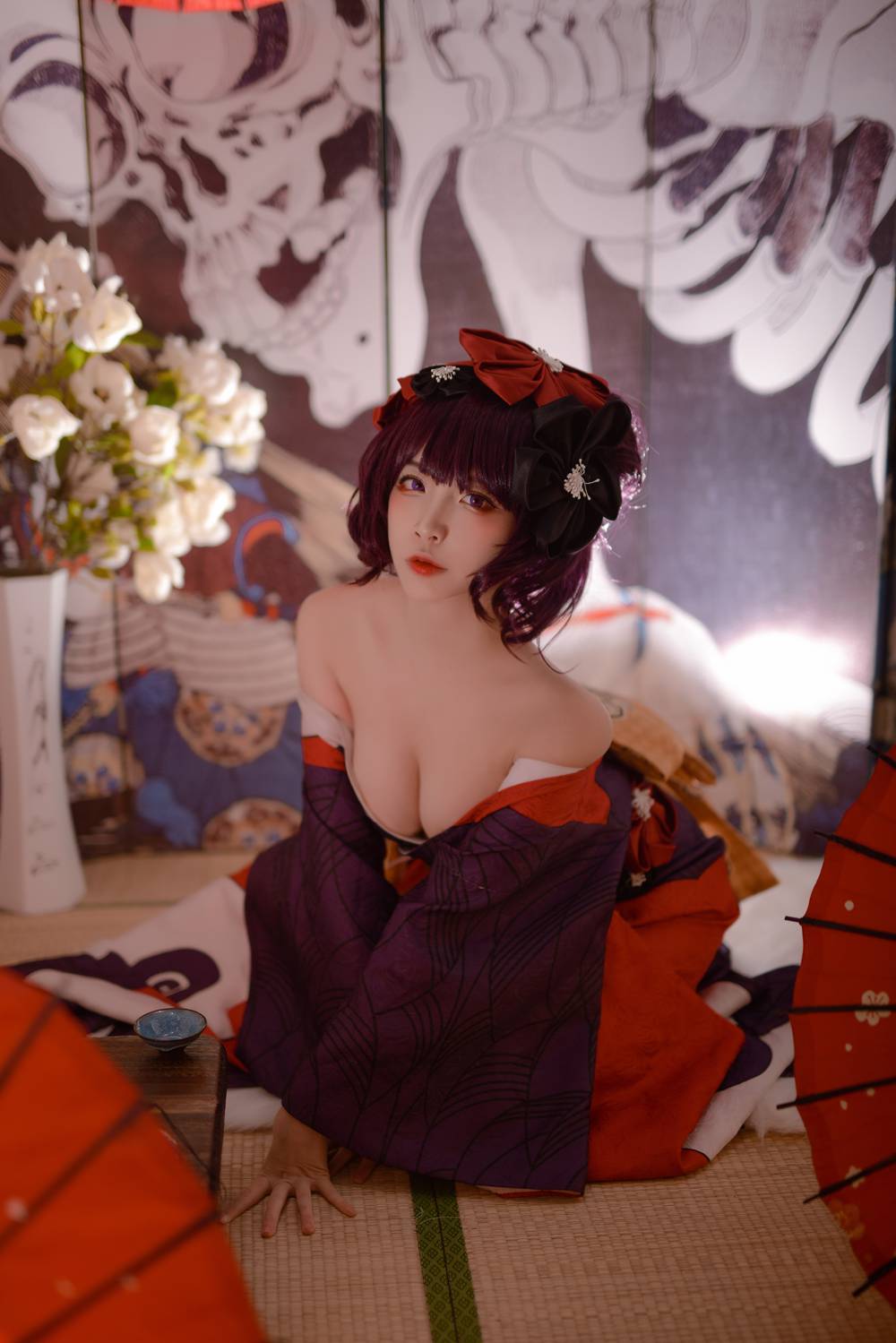 图片[20]-网红Coser@二佐Nisa Fate葛饰北斋 在线浏览 – 速更版-美库