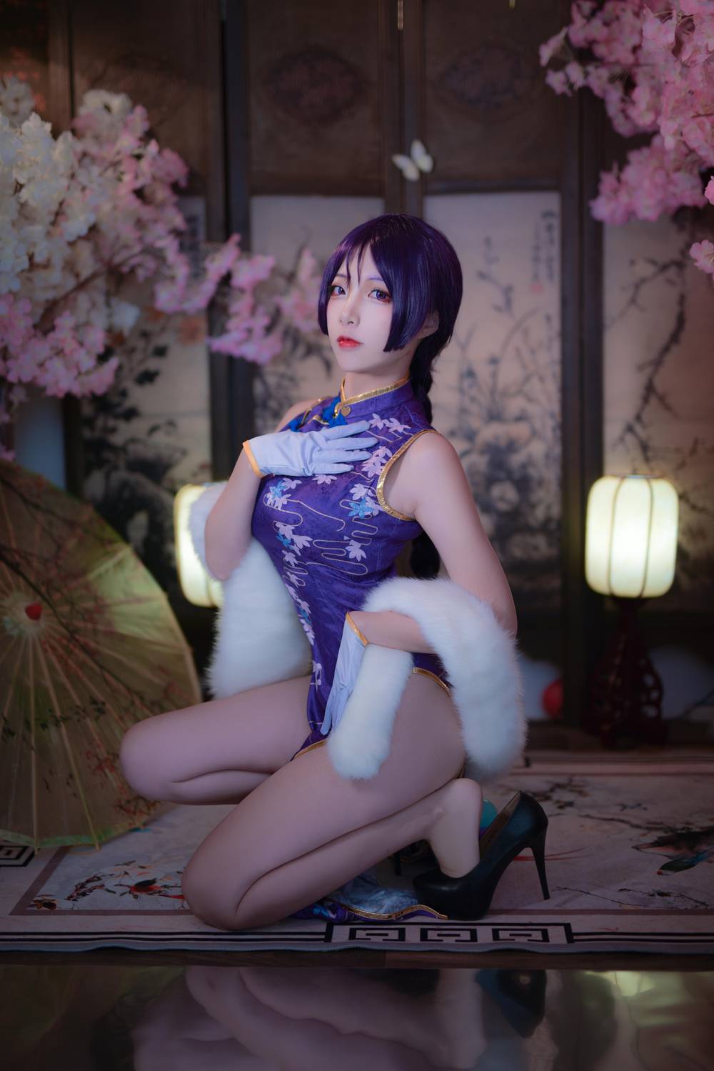 图片[10]-网红Coser@二佐Nisa Fate奶光旗袍 在线浏览 – 速更版-美库