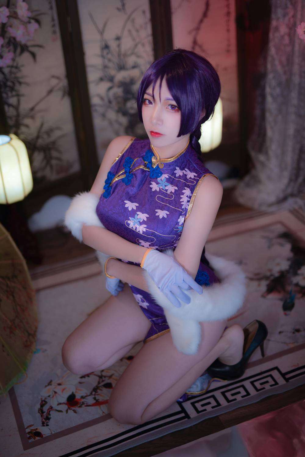 图片[11]-网红Coser@二佐Nisa Fate奶光旗袍 在线浏览 – 速更版-美库