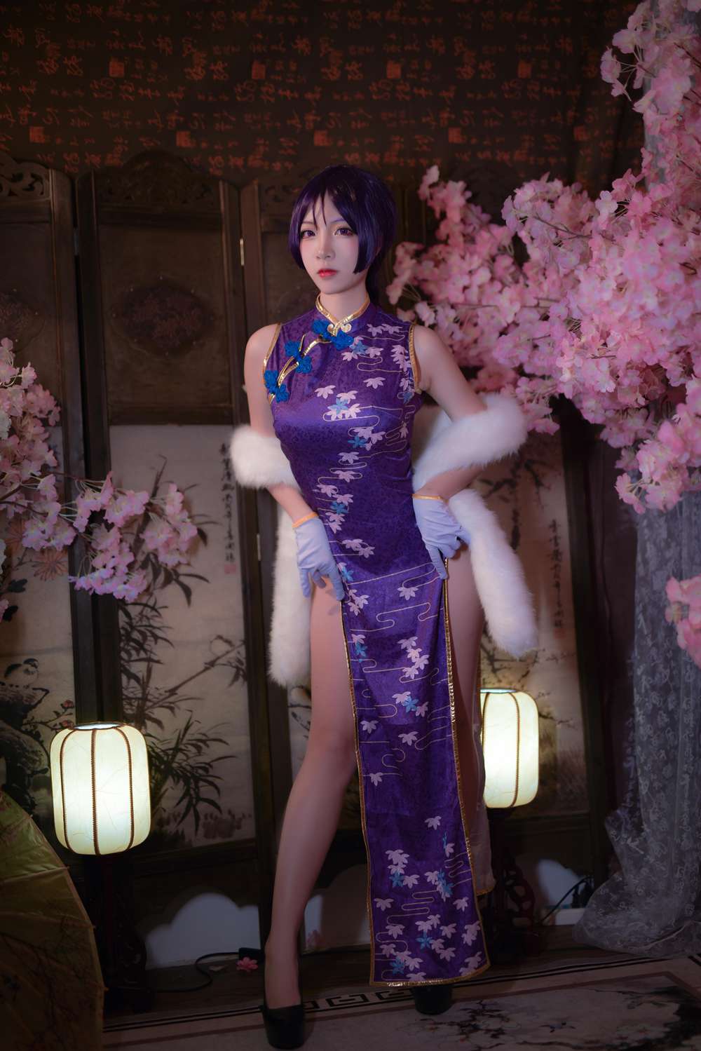 图片[16]-网红Coser@二佐Nisa Fate奶光旗袍 在线浏览 – 速更版-美库