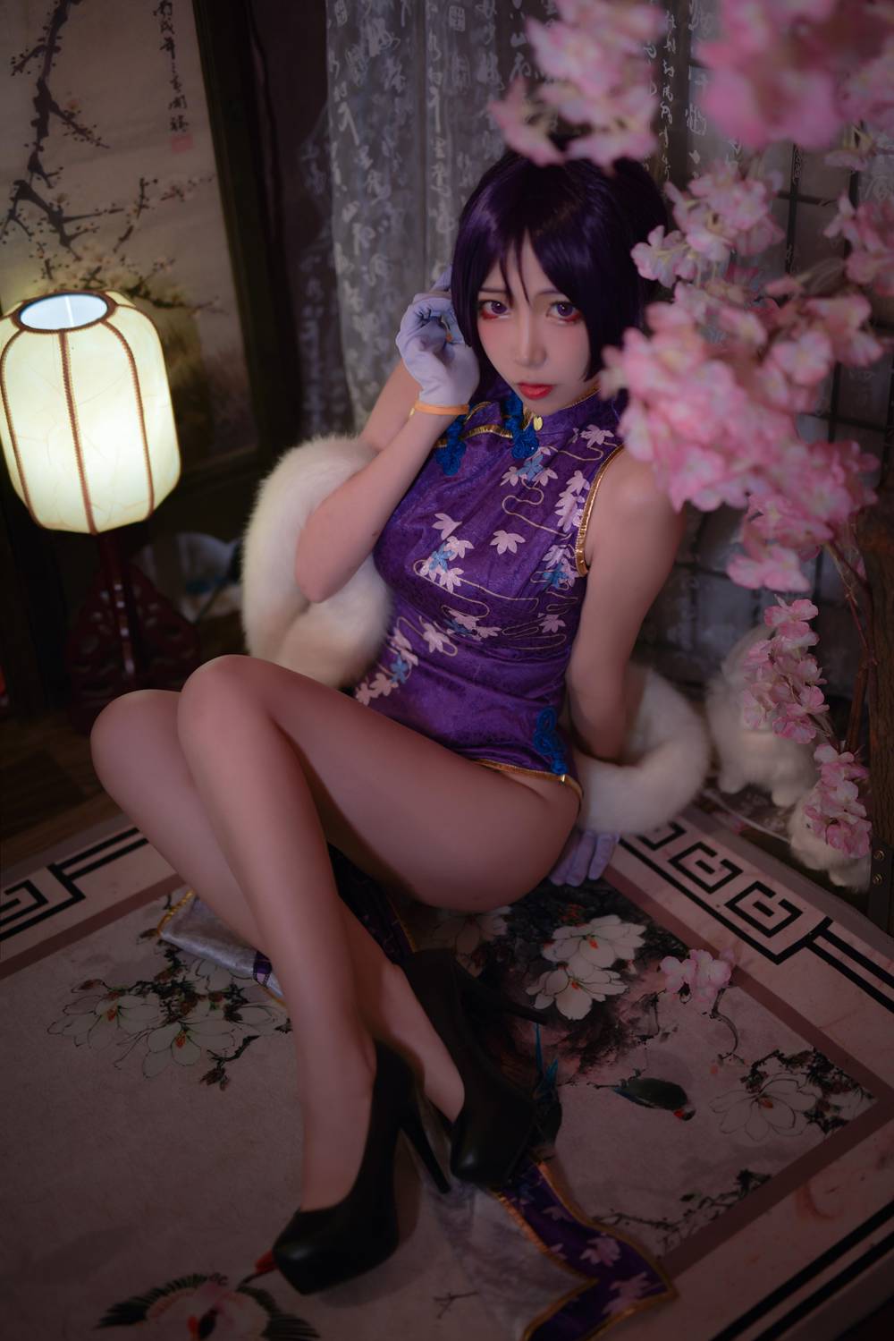 图片[19]-网红Coser@二佐Nisa Fate奶光旗袍 在线浏览 – 速更版-美库