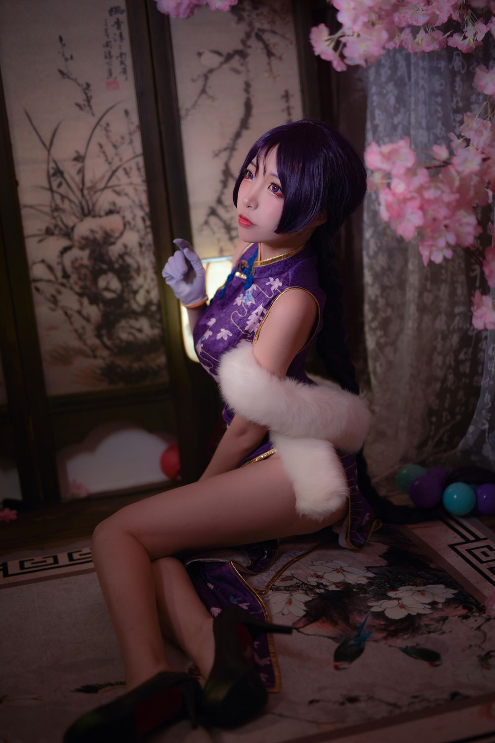 图片[20]-网红Coser@二佐Nisa Fate奶光旗袍 在线浏览 – 速更版-美库
