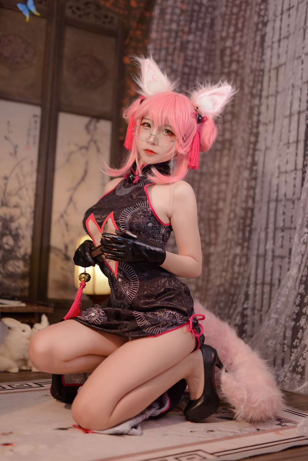 图片[13]-网红Coser@二佐Nisa Fate旗袍狐 在线浏览 – 速更版-美库