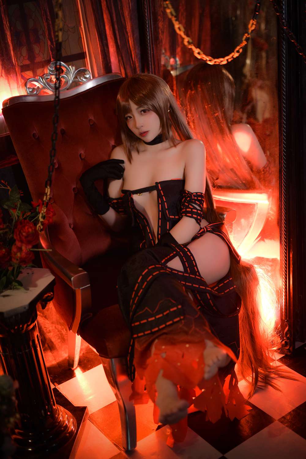 图片[18]-网红Coser@二佐Nisa Fate虞美人 在线浏览 – 速更版-美库