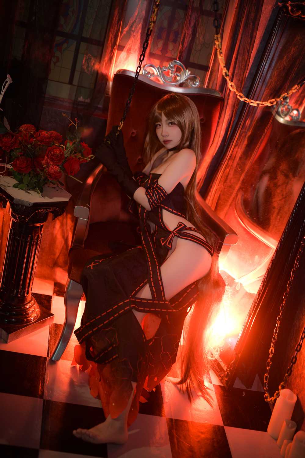 图片[20]-网红Coser@二佐Nisa Fate虞美人 在线浏览 – 速更版-美库