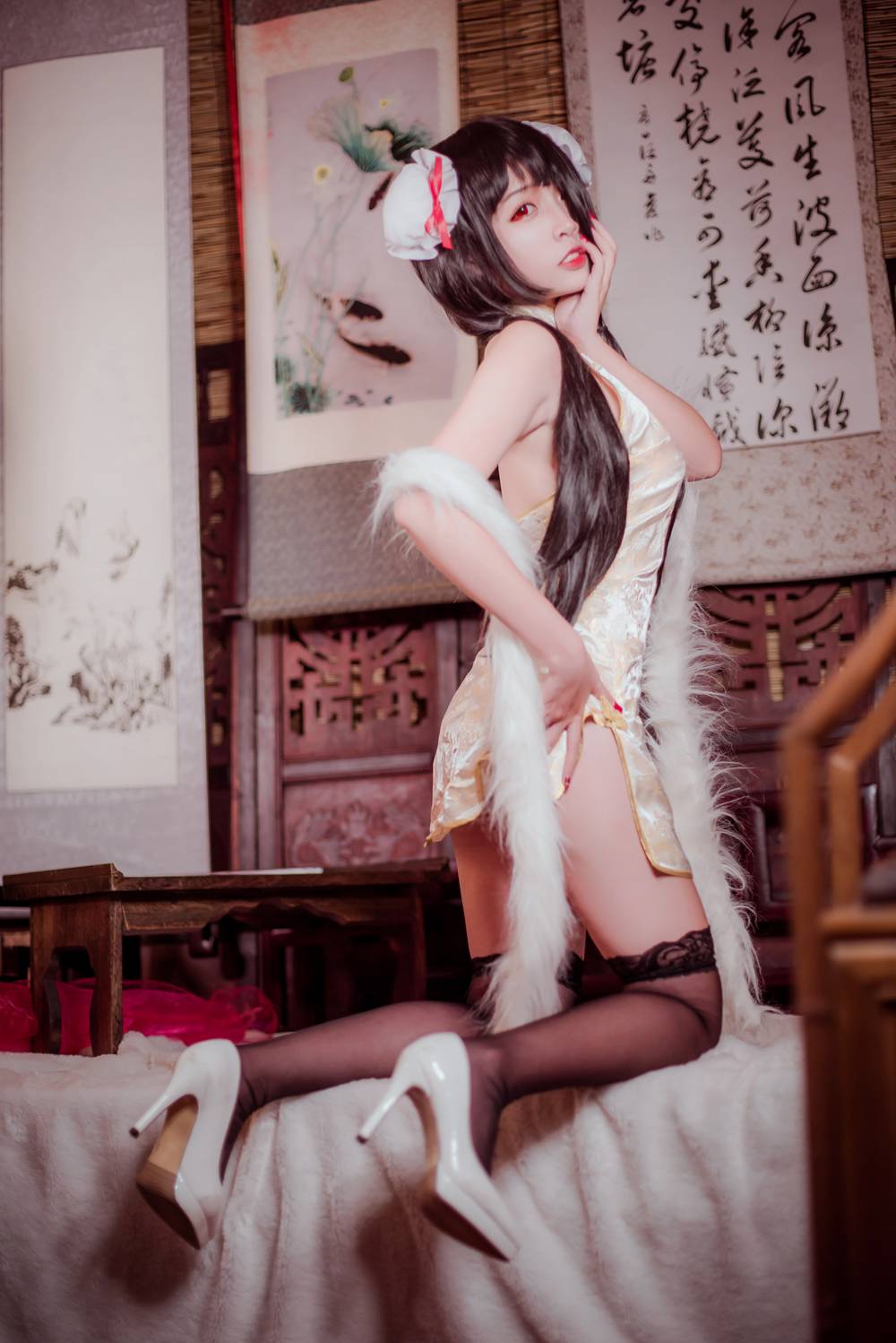 图片[15]-网红Coser@二佐Nisa 狂三旗袍 在线浏览 – 速更版-美库