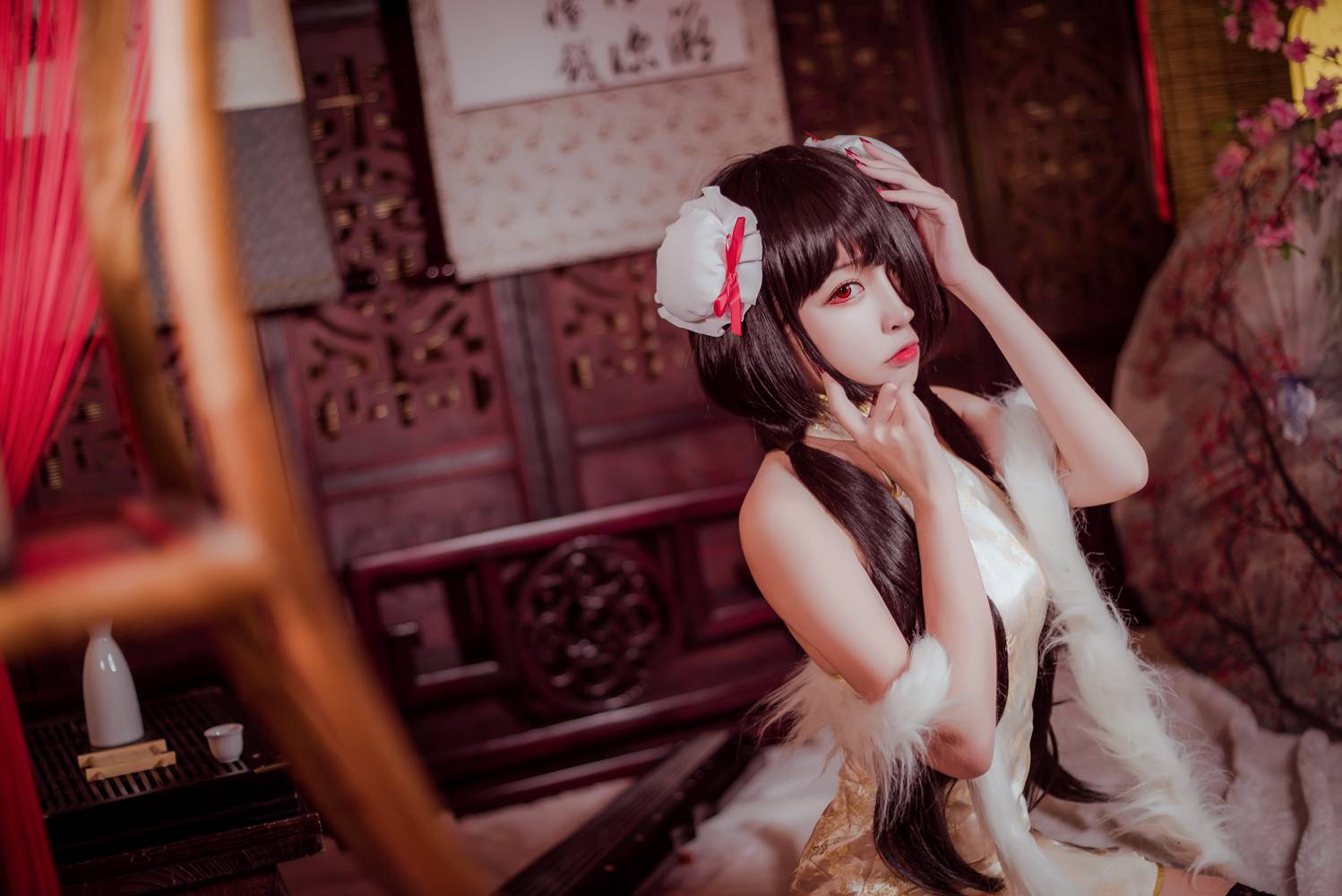 图片[20]-网红Coser@二佐Nisa 狂三旗袍 在线浏览 – 速更版-美库