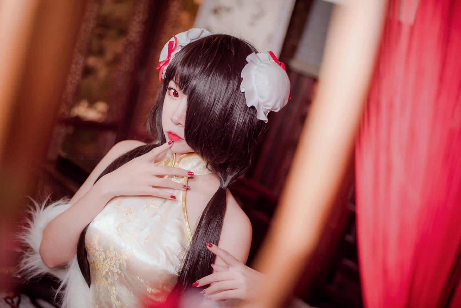 图片[21]-网红Coser@二佐Nisa 狂三旗袍 在线浏览 – 速更版-美库
