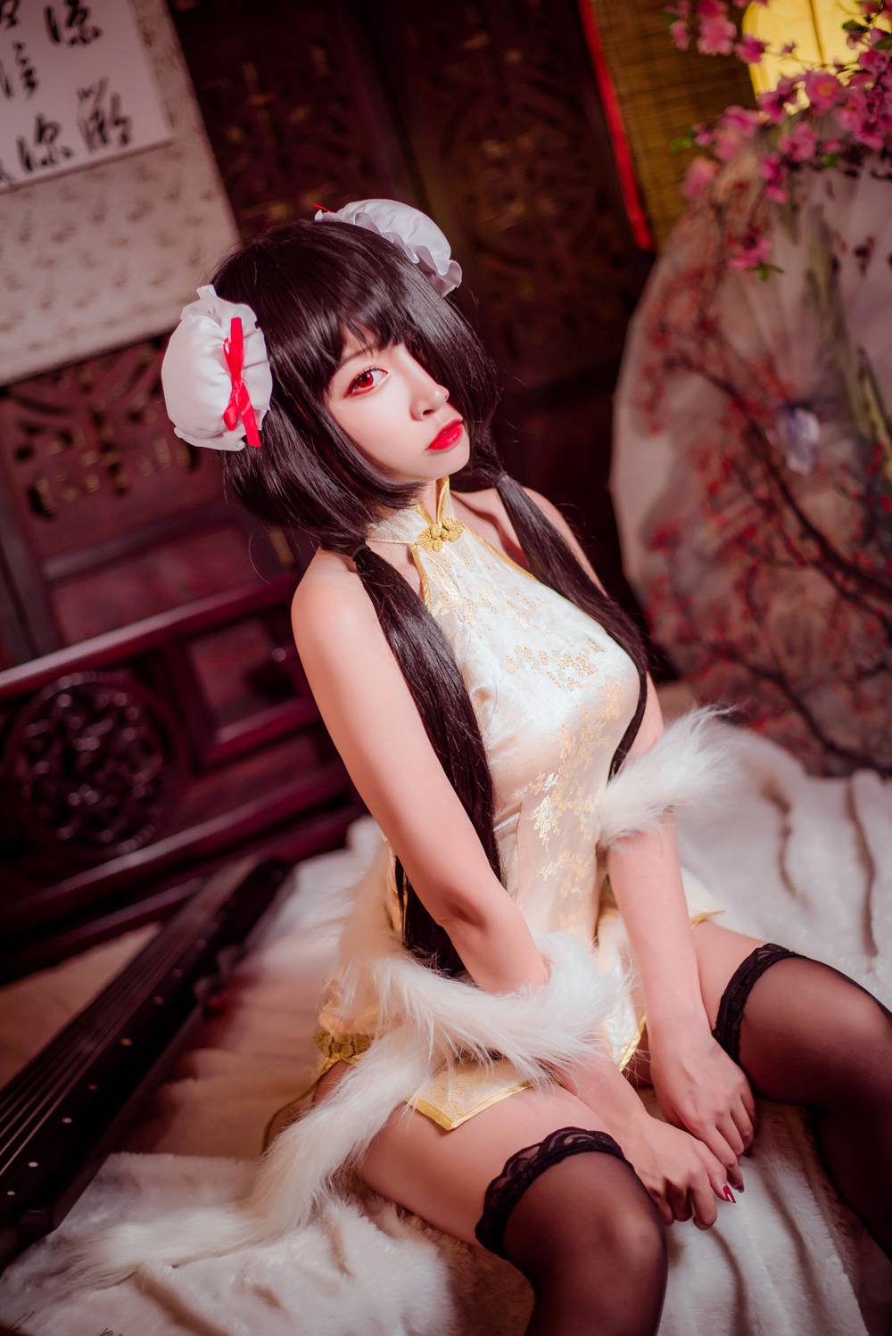图片[22]-网红Coser@二佐Nisa 狂三旗袍 在线浏览 – 速更版-美库