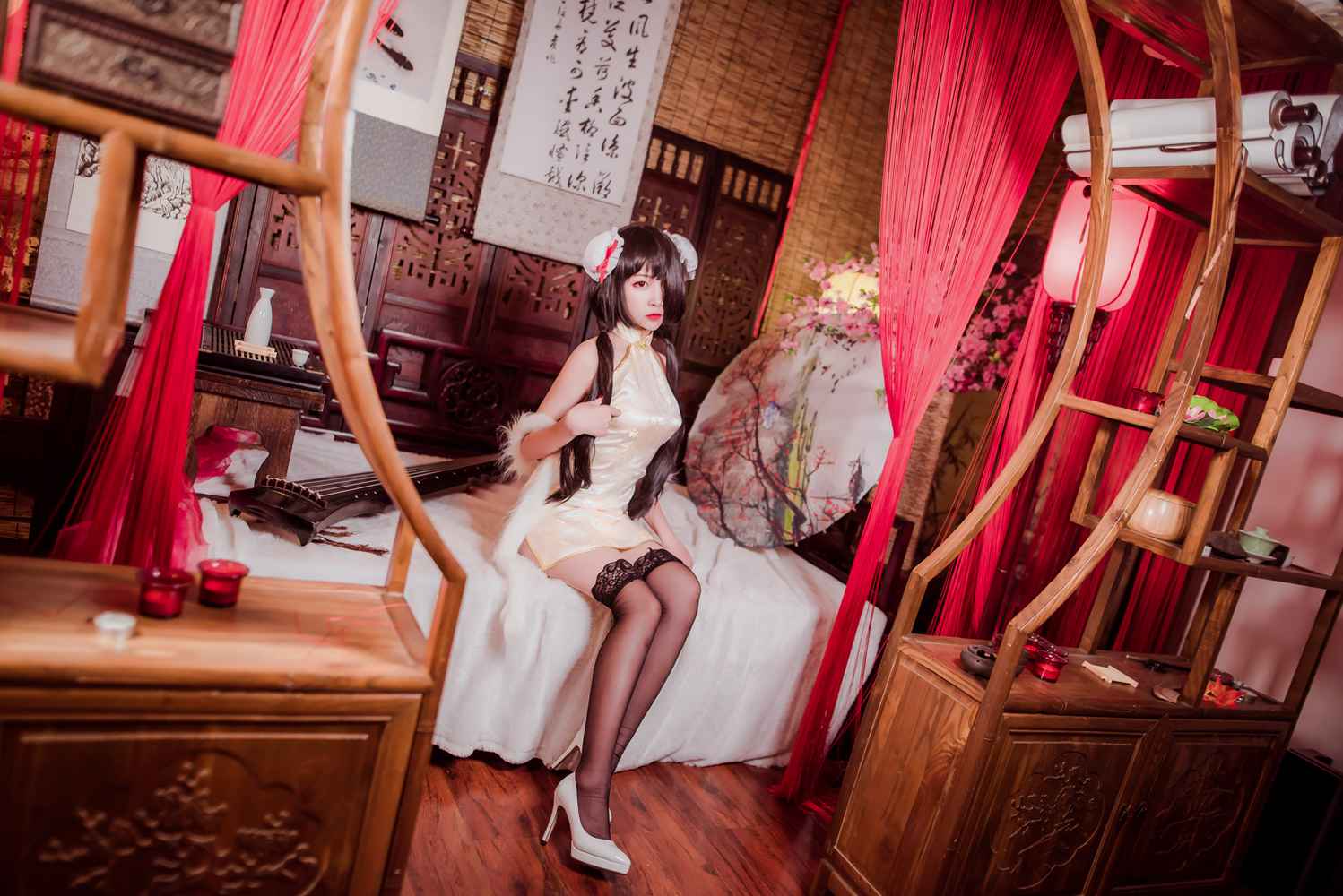 图片[25]-网红Coser@二佐Nisa 狂三旗袍 在线浏览 – 速更版-美库