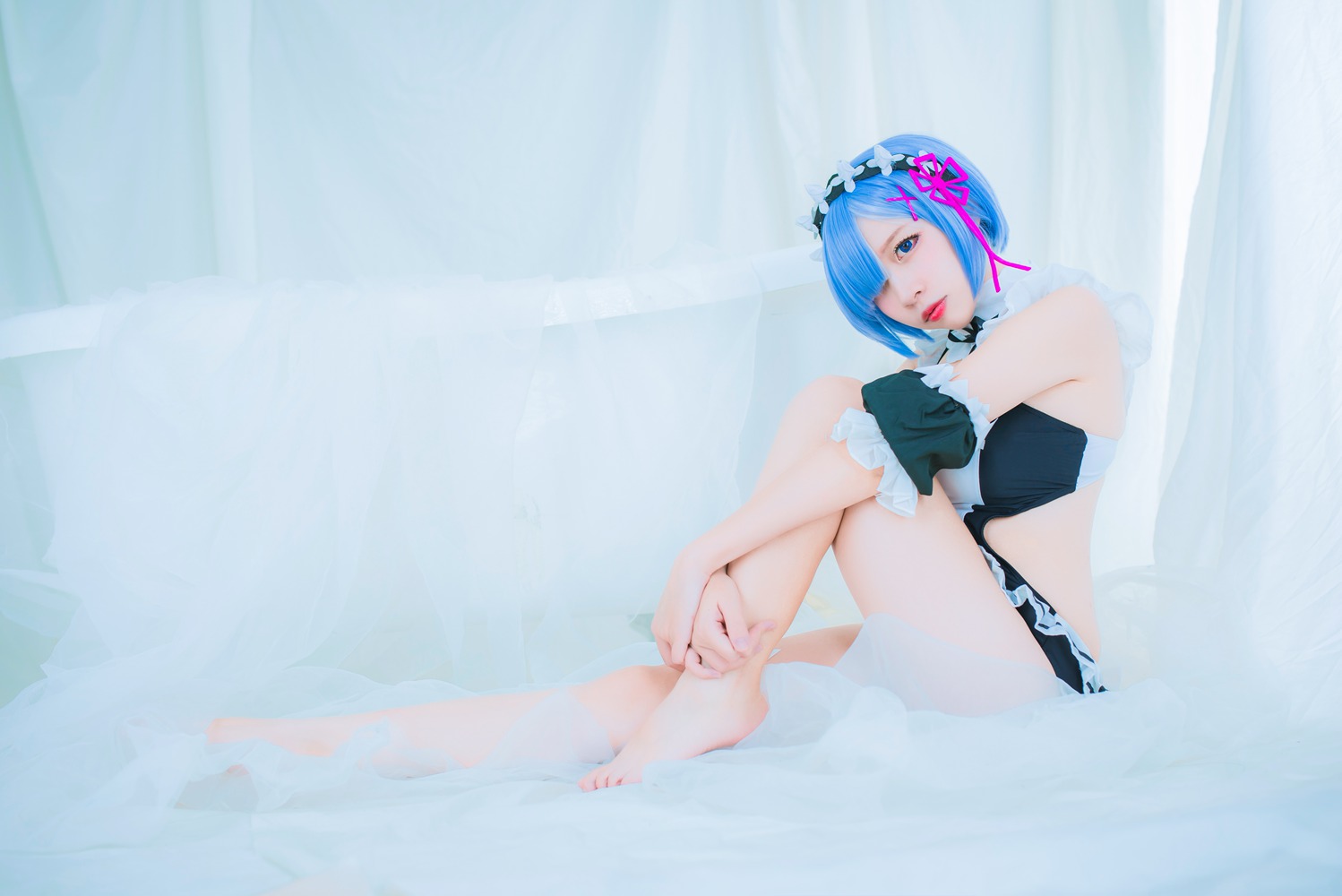 图片[10]-网红Coser@二佐Nisa 蕾姆泳装 在线浏览 – 速更版-美库