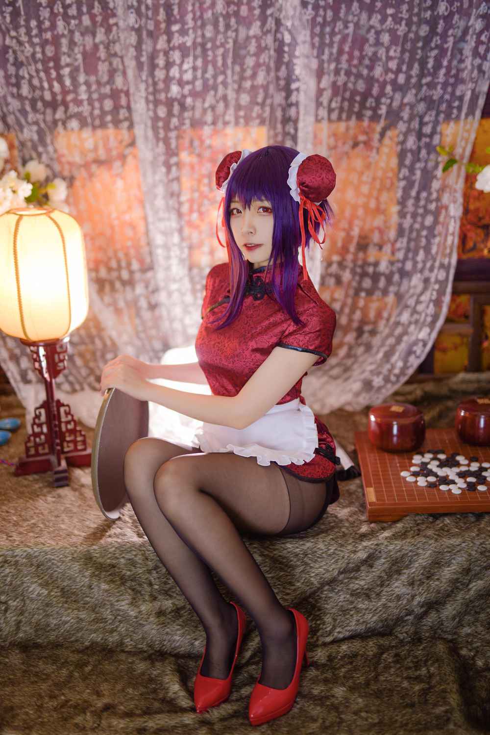 图片[21]-网红Coser@二佐Nisa 女主学姐旗袍 在线浏览 – 速更版-美库