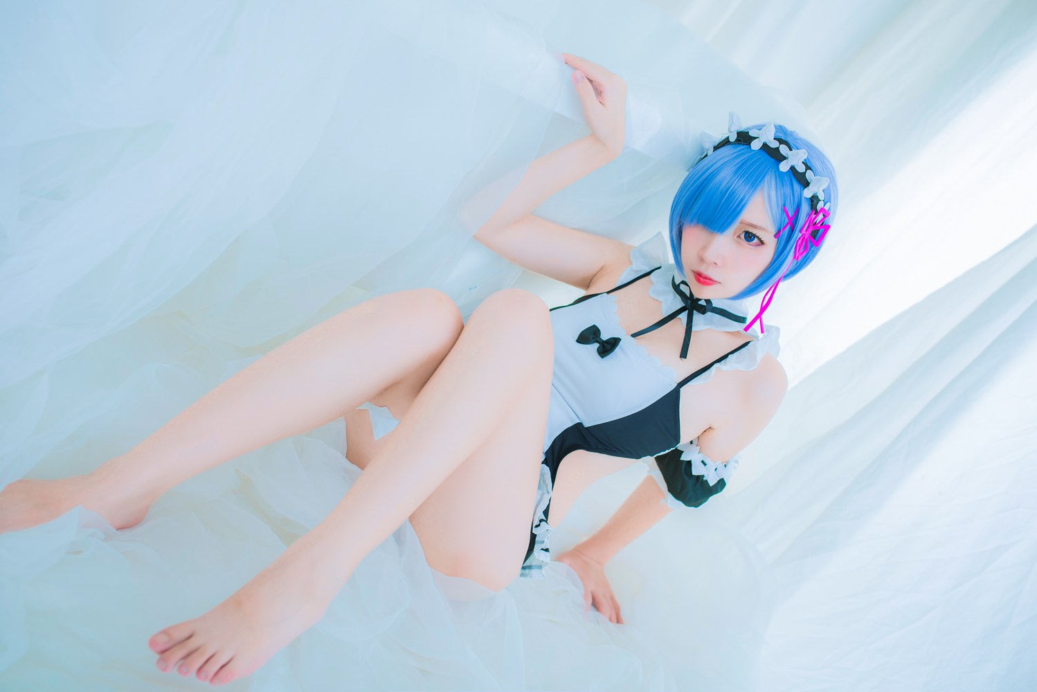 图片[14]-网红Coser@二佐Nisa 蕾姆泳装 在线浏览 – 速更版-美库