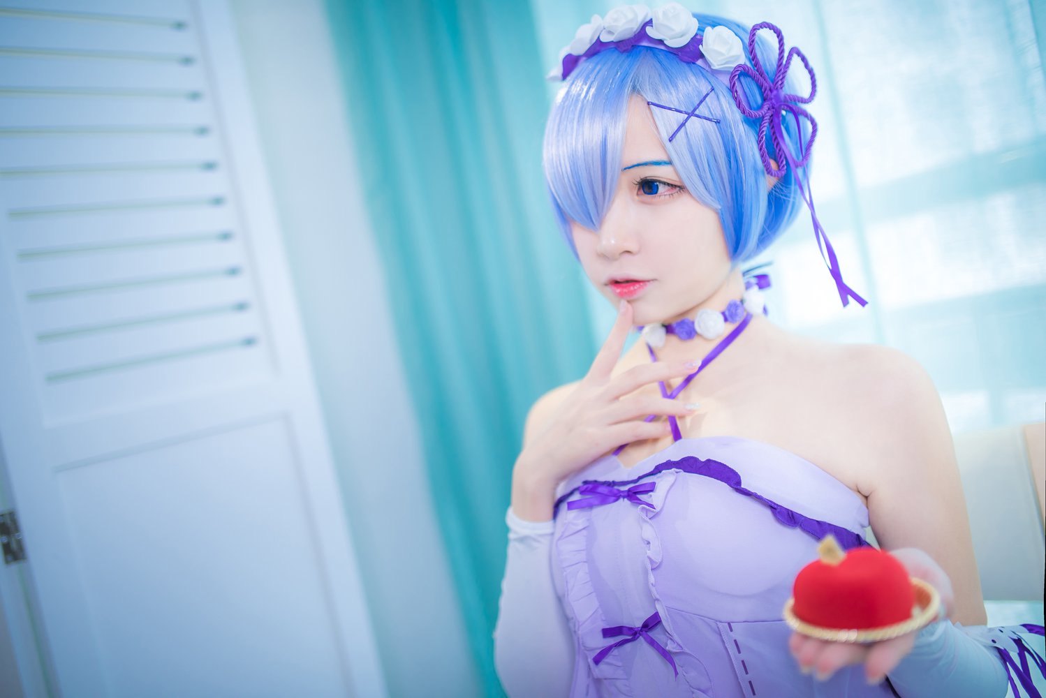 图片[20]-网红Coser@二佐Nisa 蕾姆主题 在线浏览 – 速更版-美库