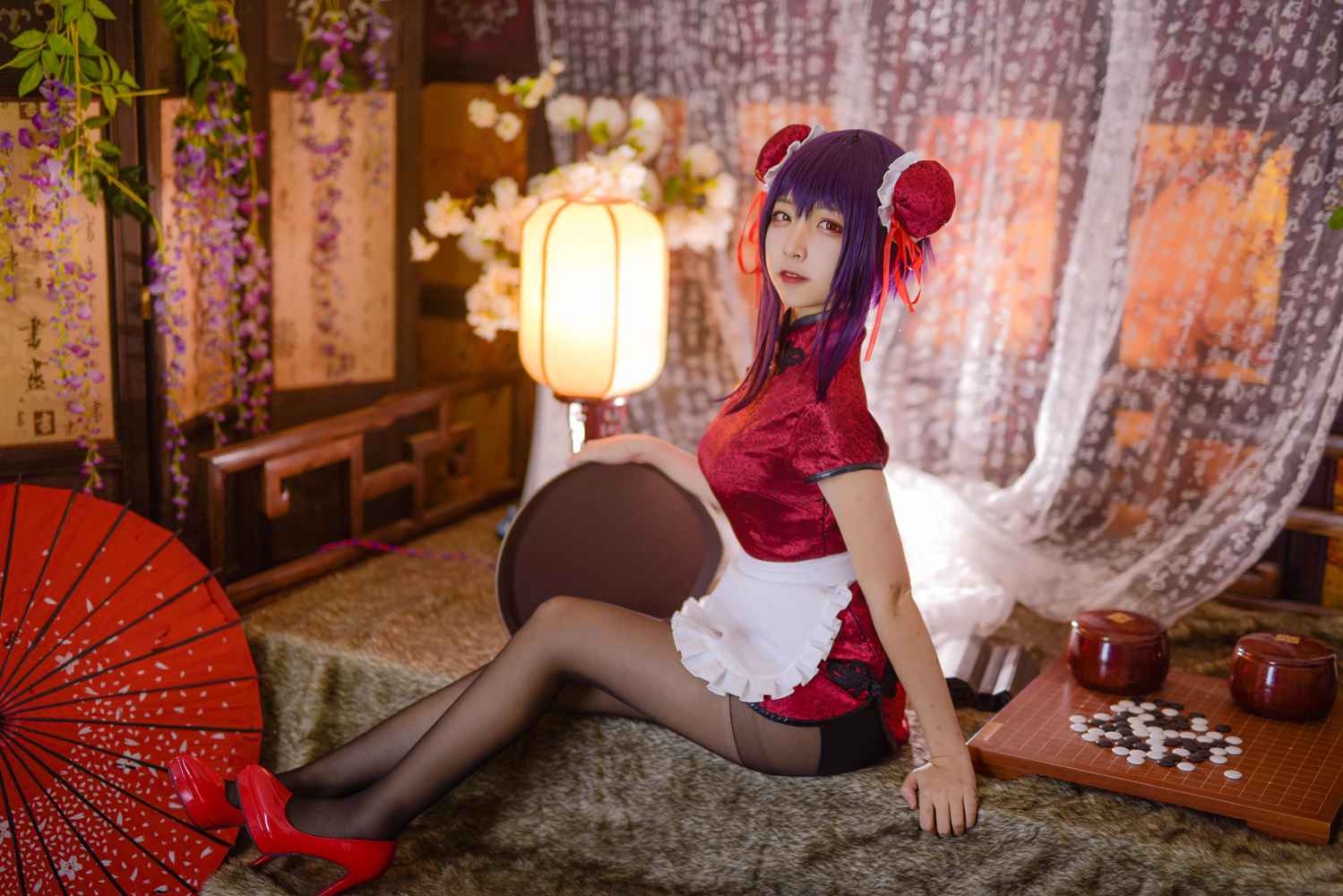 图片[24]-网红Coser@二佐Nisa 女主学姐旗袍 在线浏览 – 速更版-美库