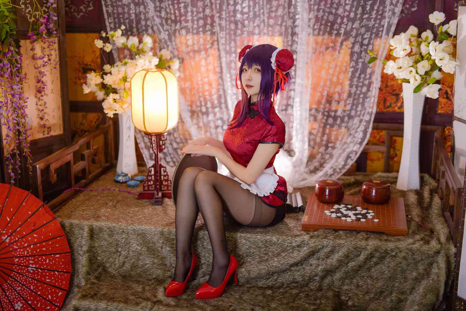 图片[26]-网红Coser@二佐Nisa 女主学姐旗袍 在线浏览 – 速更版-美库