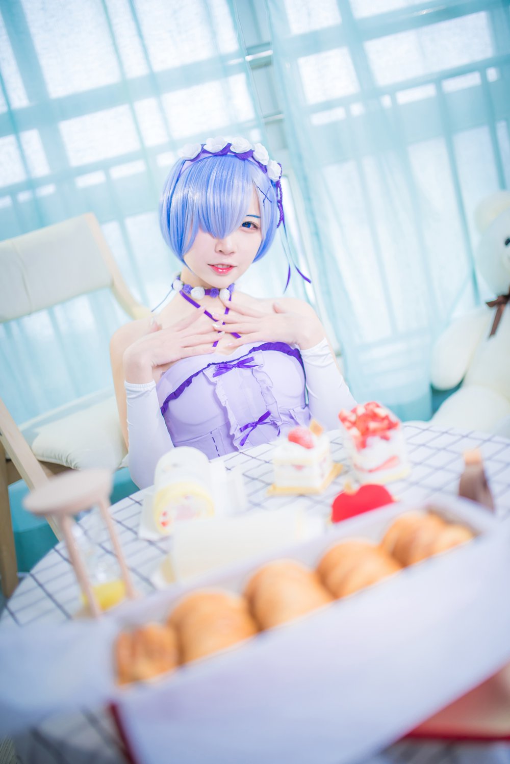 图片[25]-网红Coser@二佐Nisa 蕾姆主题 在线浏览 – 速更版-美库