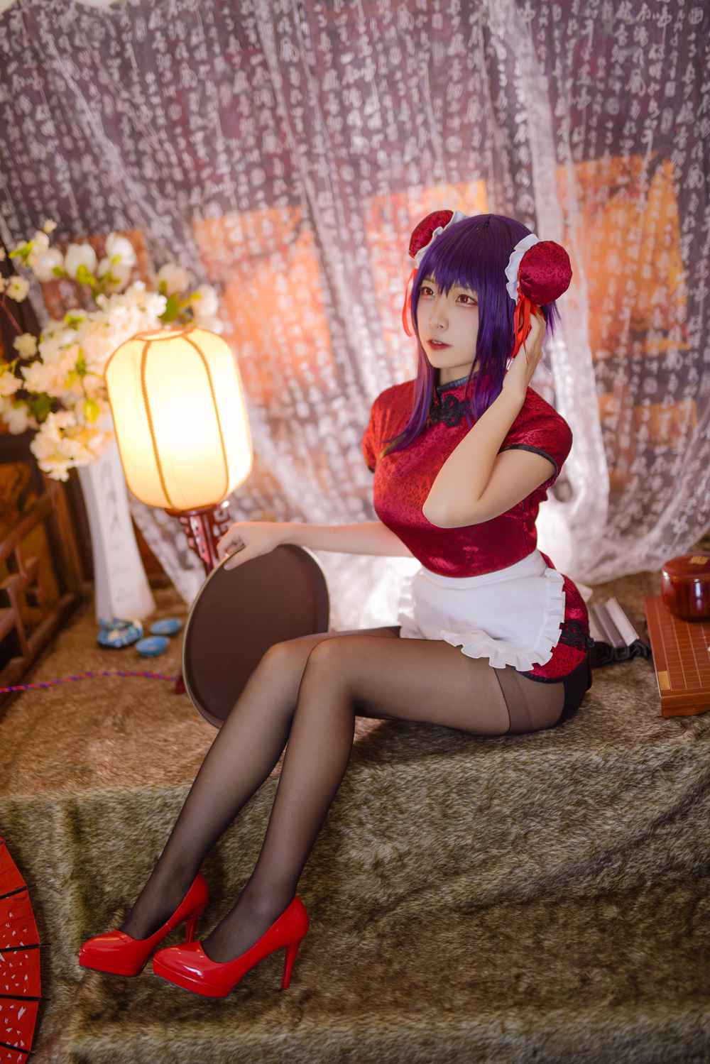 图片[27]-网红Coser@二佐Nisa 女主学姐旗袍 在线浏览 – 速更版-美库