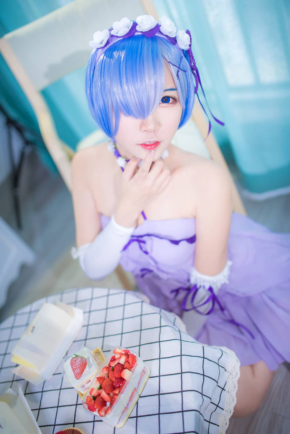 图片[26]-网红Coser@二佐Nisa 蕾姆主题 在线浏览 – 速更版-美库
