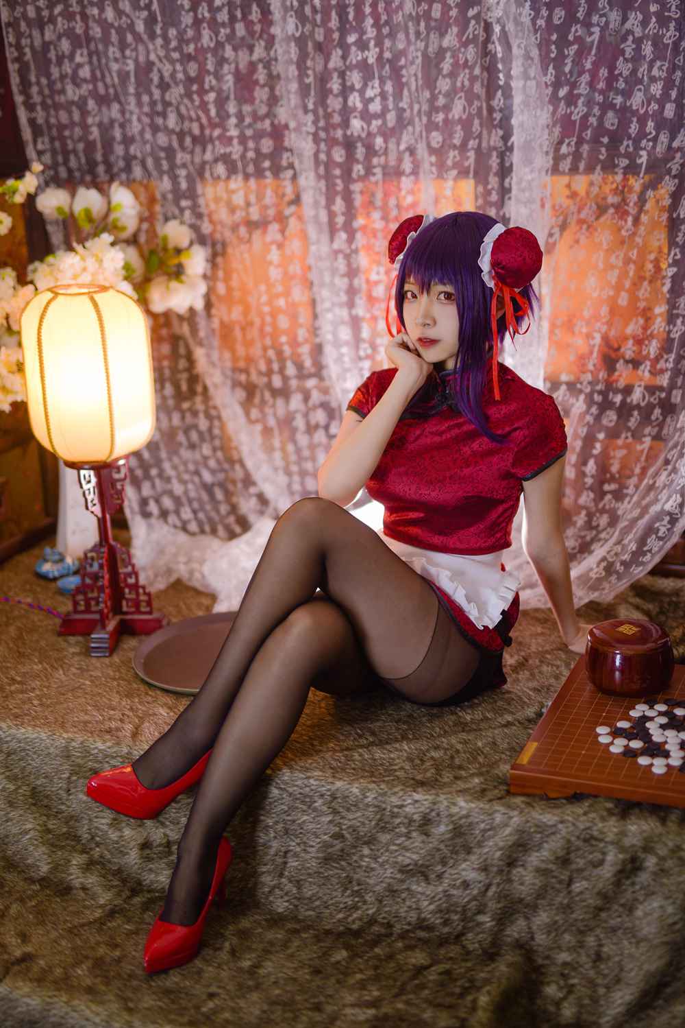 图片[29]-网红Coser@二佐Nisa 女主学姐旗袍 在线浏览 – 速更版-美库