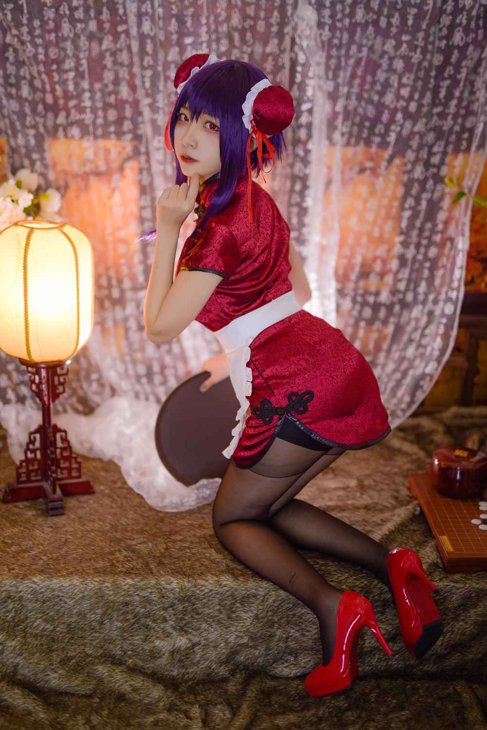 图片[30]-网红Coser@二佐Nisa 女主学姐旗袍 在线浏览 – 速更版-美库