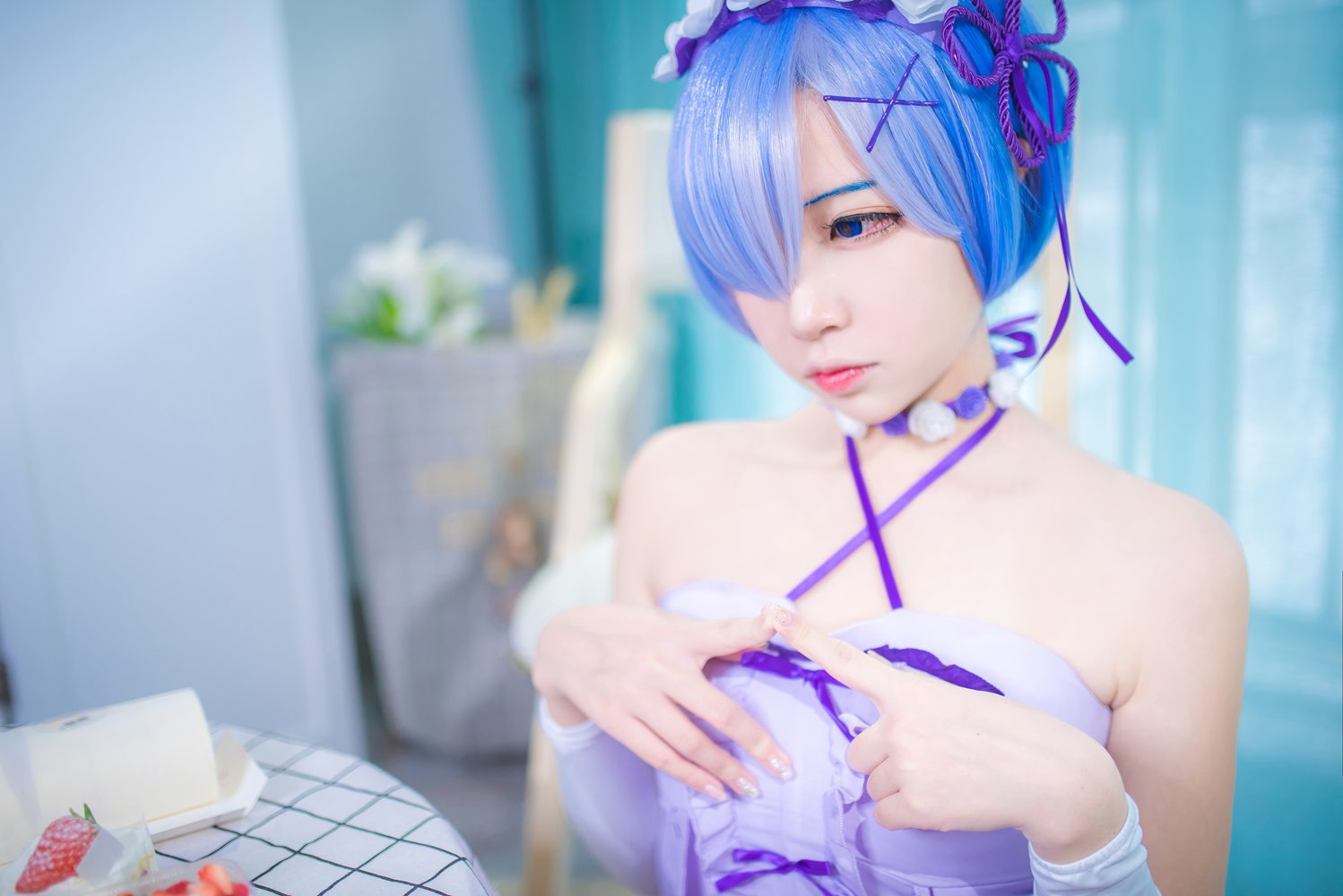 图片[27]-网红Coser@二佐Nisa 蕾姆主题 在线浏览 – 速更版-美库