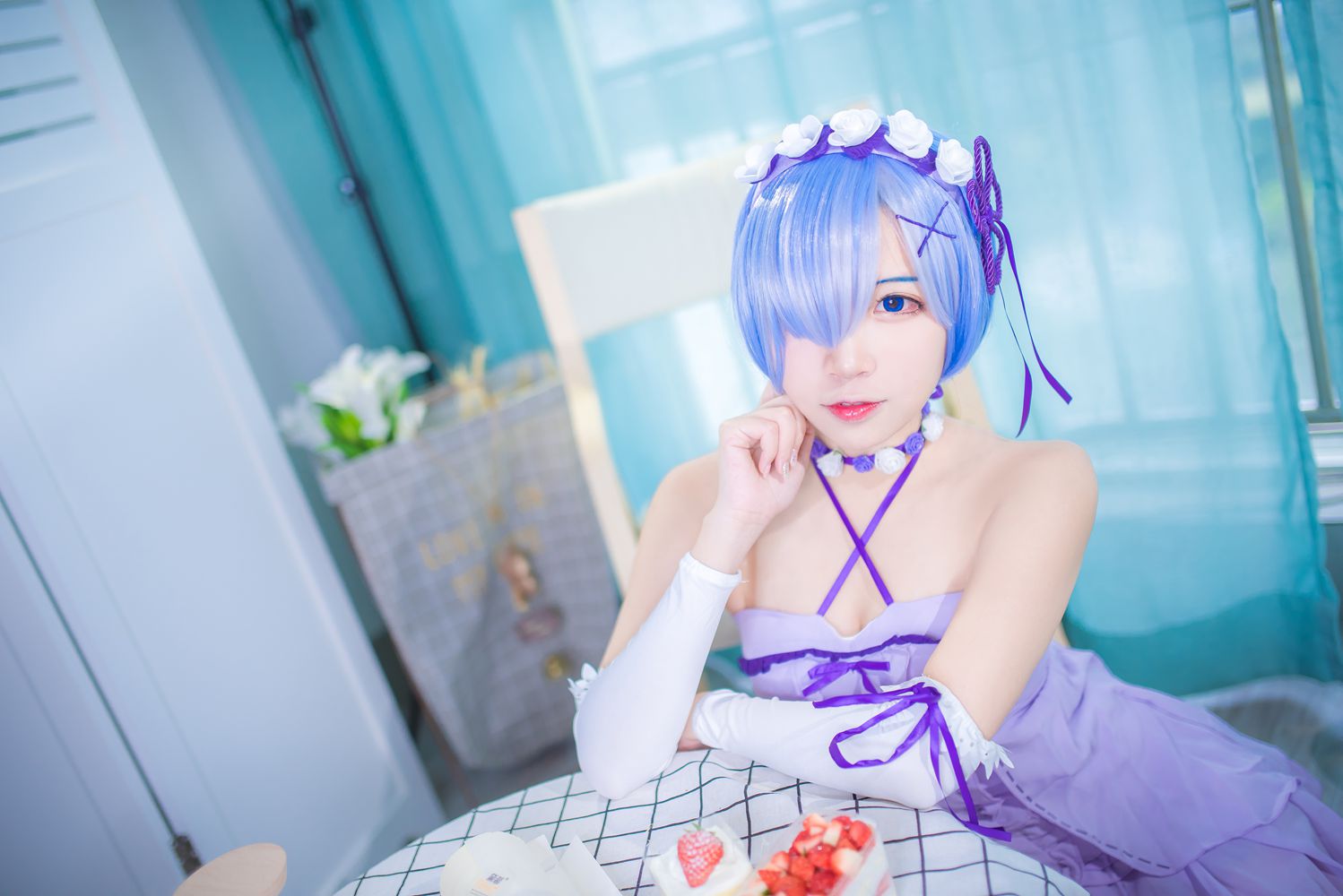 图片[28]-网红Coser@二佐Nisa 蕾姆主题 在线浏览 – 速更版-美库