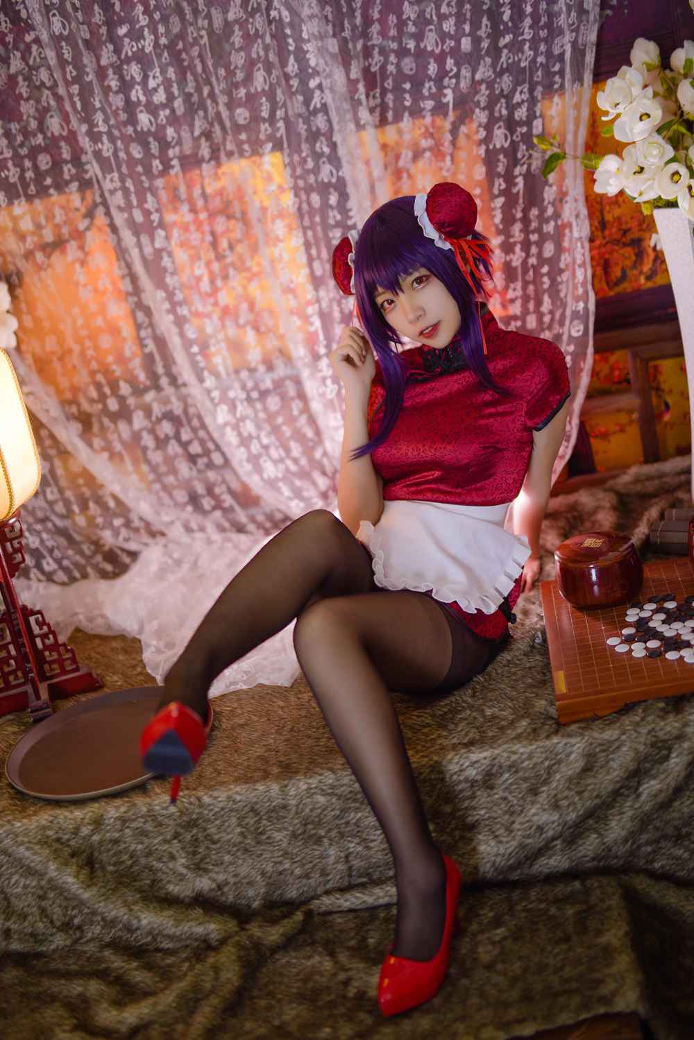 图片[31]-网红Coser@二佐Nisa 女主学姐旗袍 在线浏览 – 速更版-美库